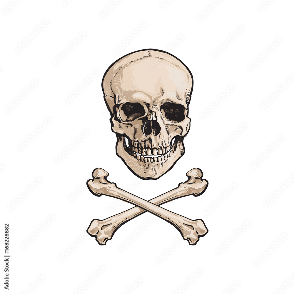 cartoon death symbol