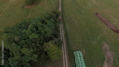 Tractor bird's eye view