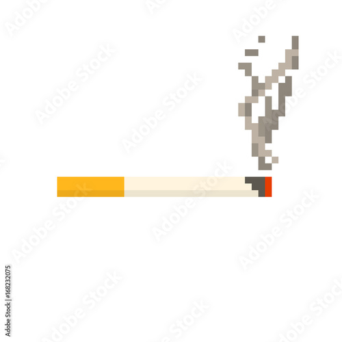Pixel cigarette for games and applications