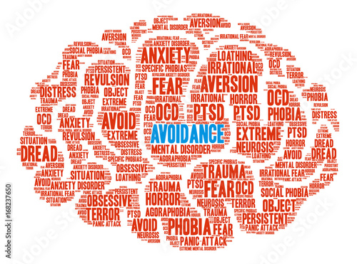 Avoidance Word Cloud