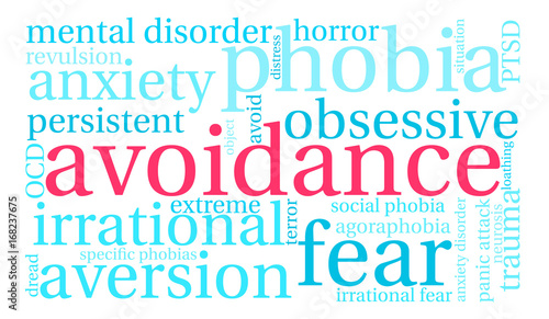 Avoidance Word Cloud