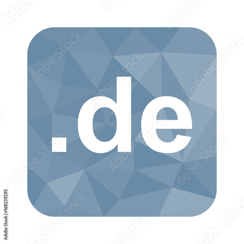 Low Poly Button - .de-Domain