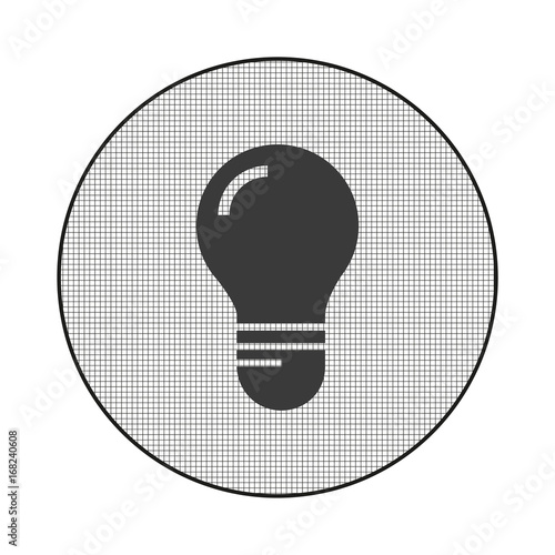 Gitter-Icon Glühbirne
