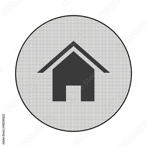 Gitter-Icon Hütte