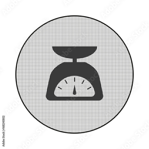 Gitter-Icon Küchenwaage