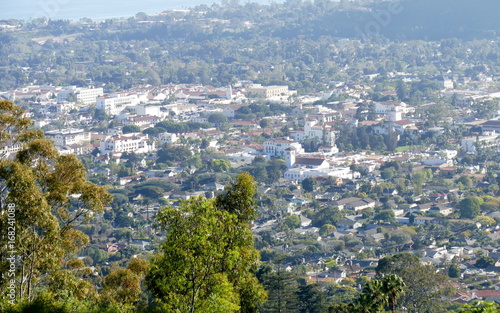 Blick von den Hügeln auf Santa Barbara