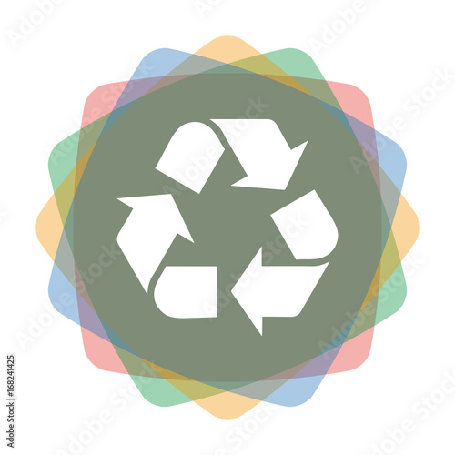 App Icon farbig Recycling