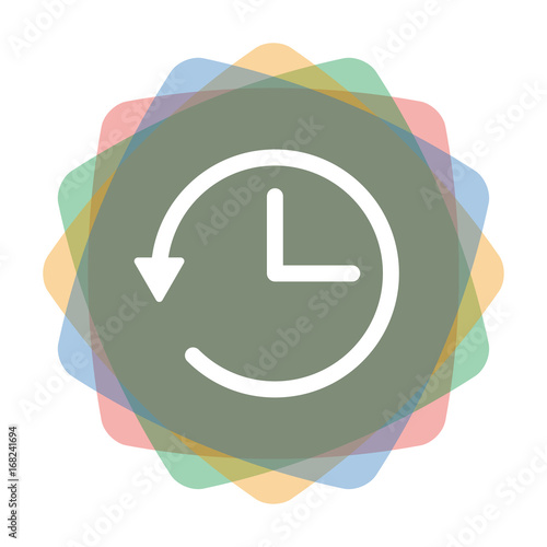 App Icon farbig Zeitumstellung