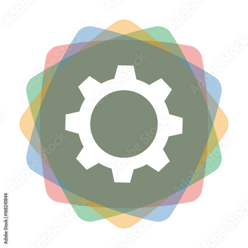 App Icon farbig Zahnrad