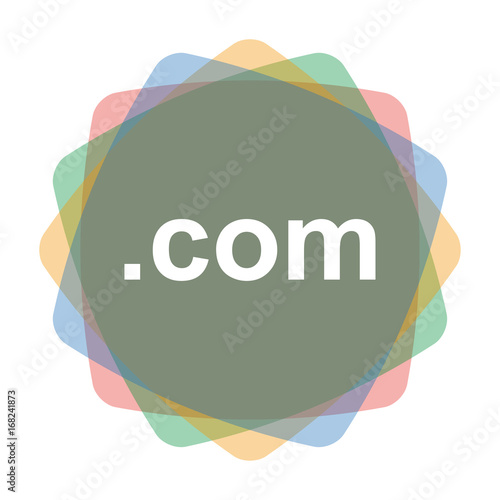 App Icon farbig .com Domain