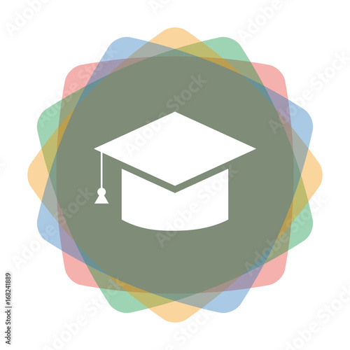 App Icon farbig Doktorhut