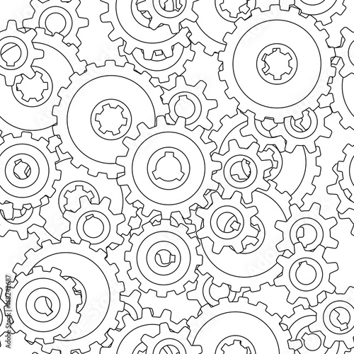 Gear wheel pattern