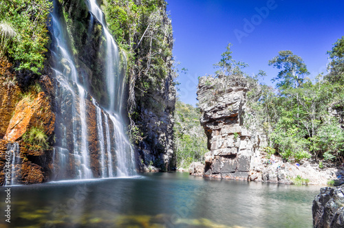Almecegas 1 Waterfall- Chapada dos Veadeiros - Brasil