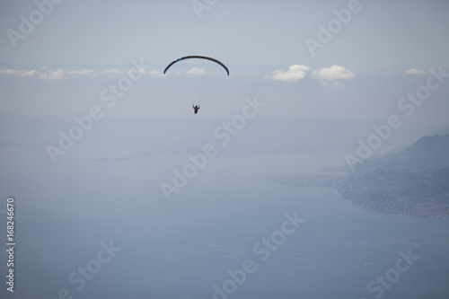 Paragliding over Monte Baldo and Lago di Garda