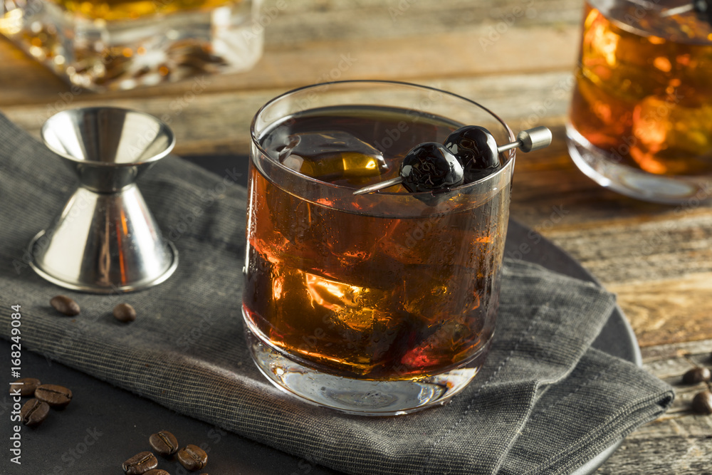 Homemade Boozy Coffee Old Fashioned Homemade Boozy Coffee Old Fashioned