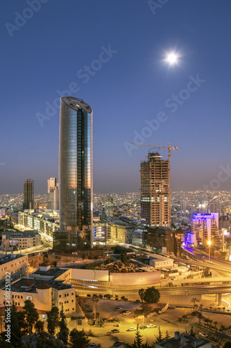 View of Abdali area in Amman