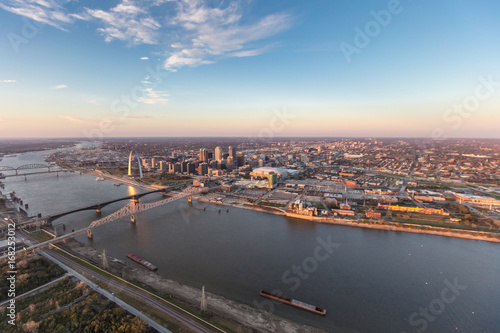 St. Louis  Missouri Skyline