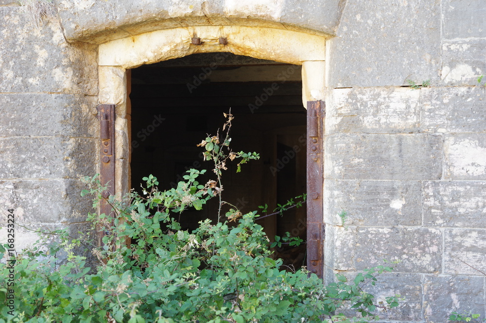 Bunkeranlage auf Istrien in Kroatien Bunkeranlage auf Istrien in Kroatien