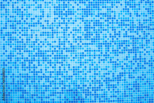 1314256 Swimming pool blue mosaic background.