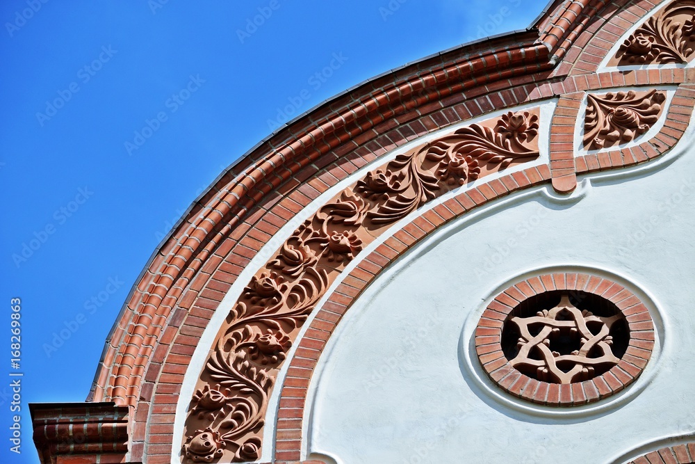 Synagoge in Subotica, Detail