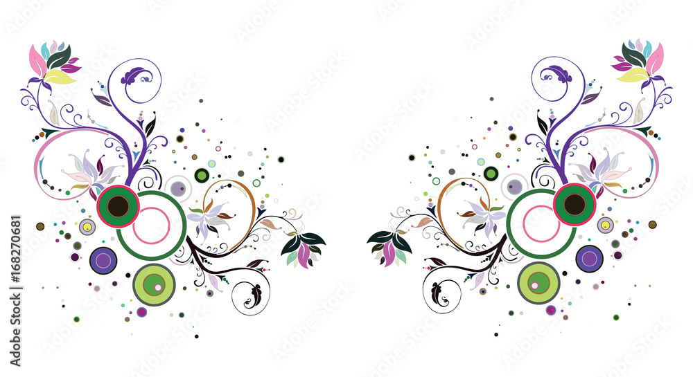 Spring and summer background Spring and summer background
