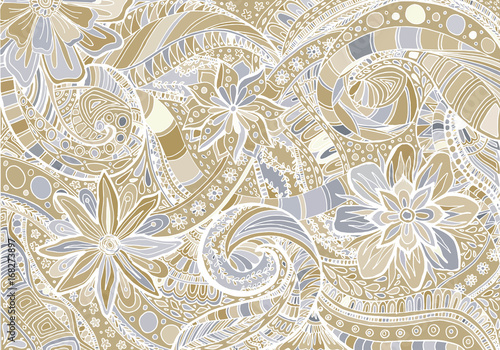 Abstract Floral Background