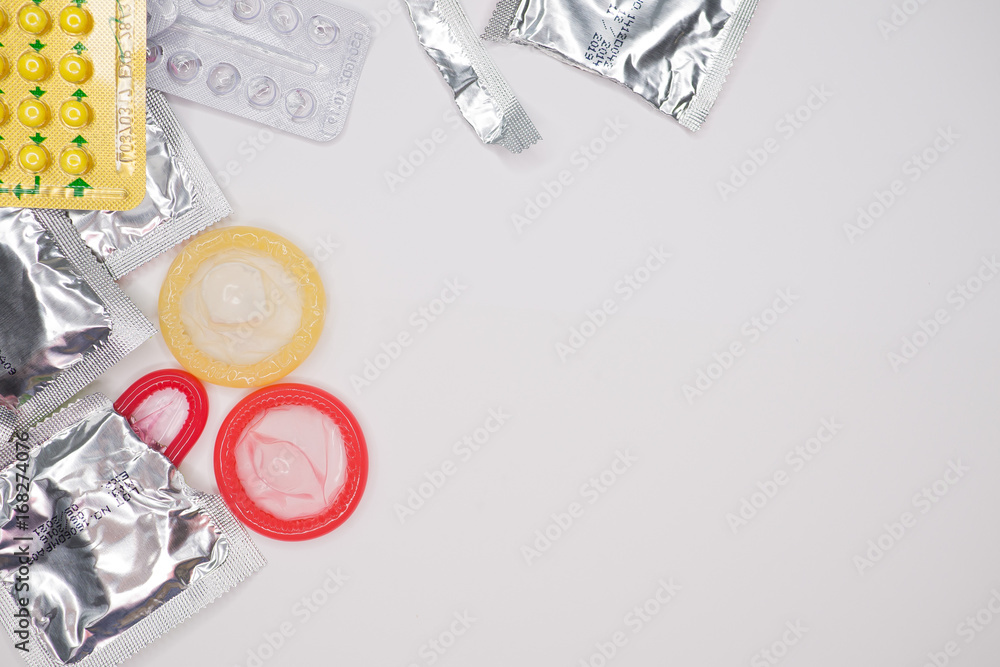 condom. Safe sex condom. Safe sex