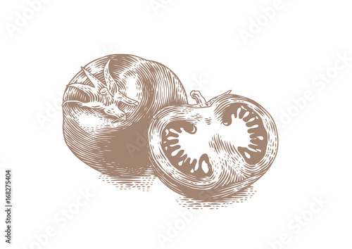 Two tomatoes