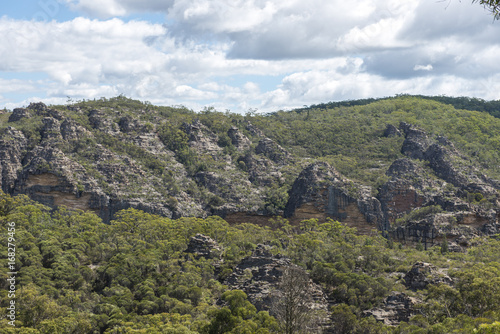 Pagoda rock in Blue Mountains national park
