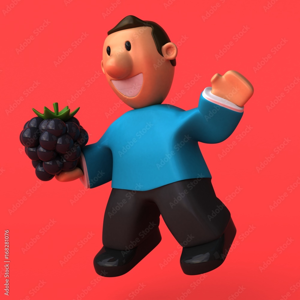 Cartoon character - 3D Illustration Cartoon character - 3D Illustration