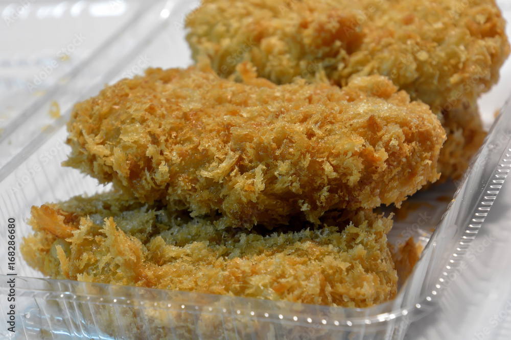 Japanese Potato Croquette which has been sold in the market Japanese Potato Croquette which has been sold in the market