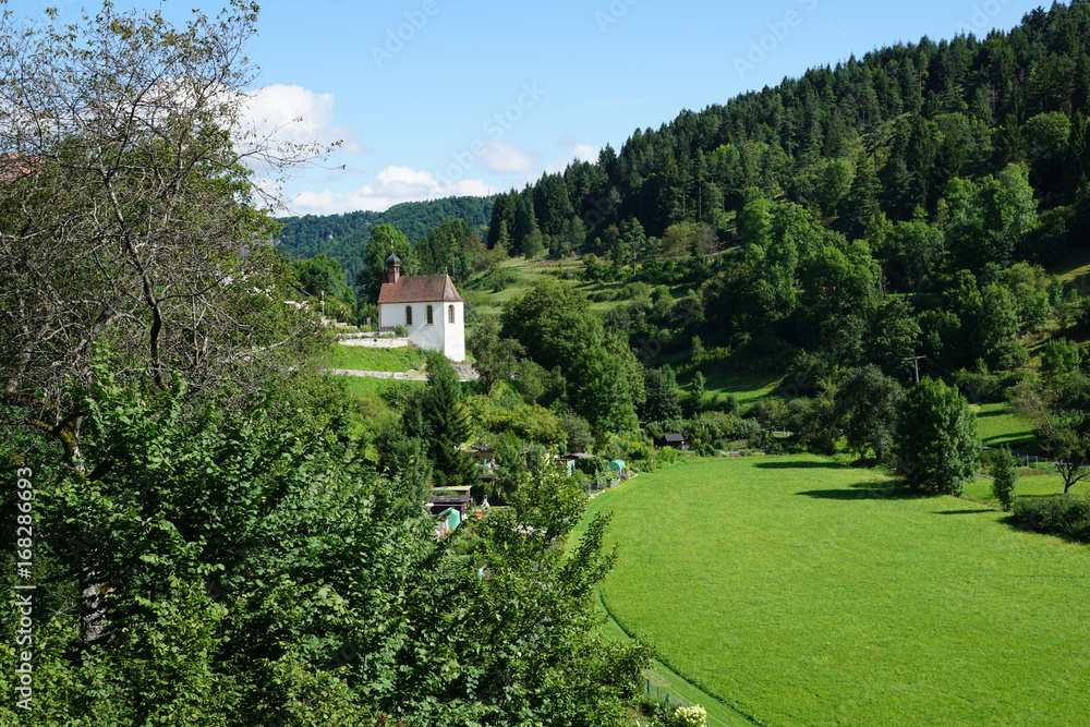 St Sebastian Kapelle in Mühlheim an der Donau im Landkreis Tuttlingen