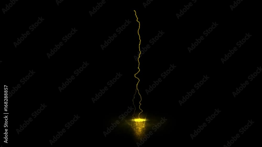 Gold Static Lightning on the Ground Loopable Motion Graphic Element Gold Static Lightning on the Ground Loopable Motion Graphic Element