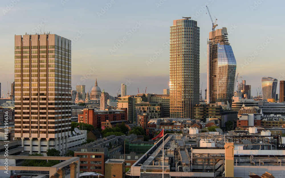 Fototapeta premium Londyn Skyline