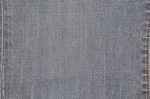 Texture background of jeans, Blue denim background