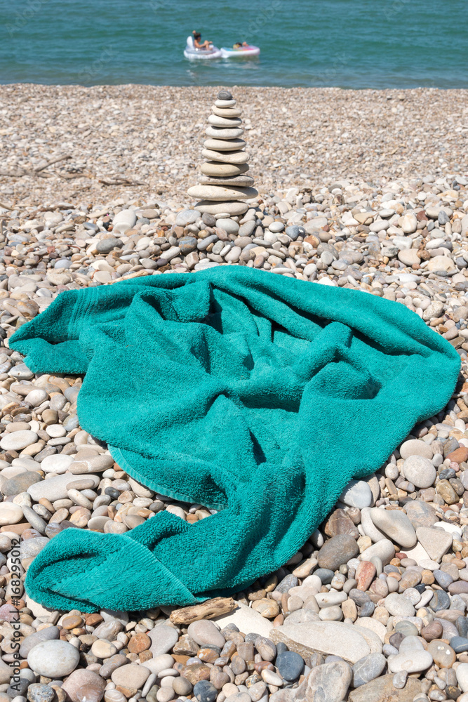 spiaggia zen Stock Photo Adobe Stock