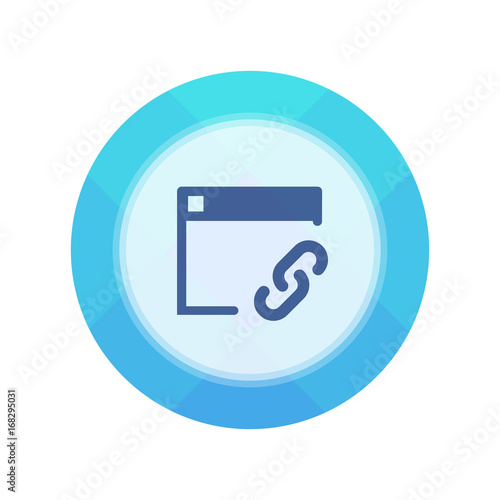 Paper Flat Cirlce Button