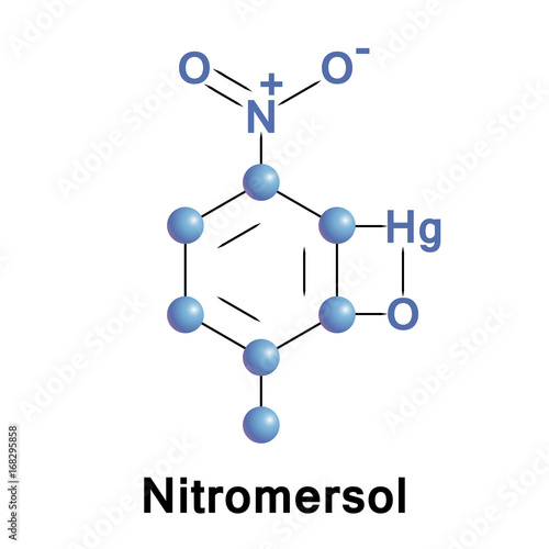 Nitromersol antiseptic disinfectant