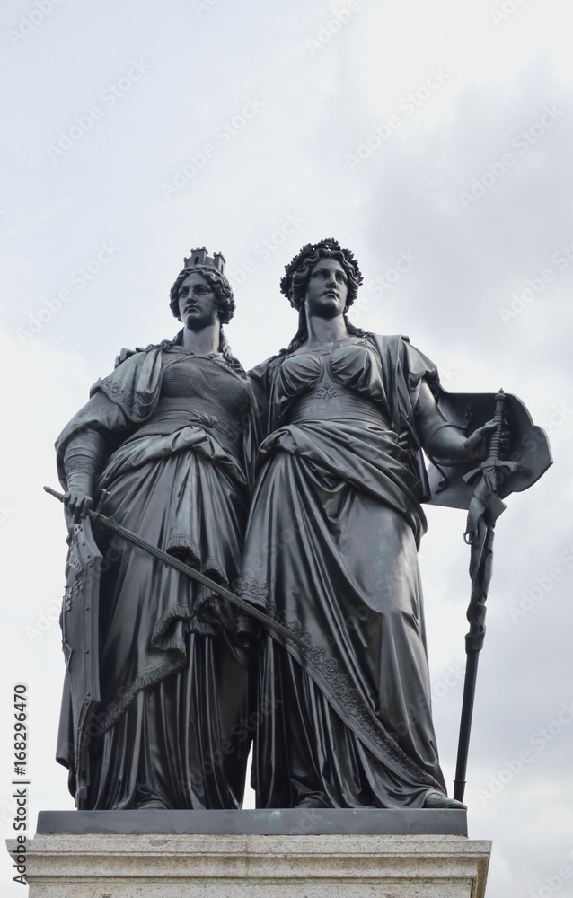 Fototapeta premium national monument memorial for unified Swiss confederation