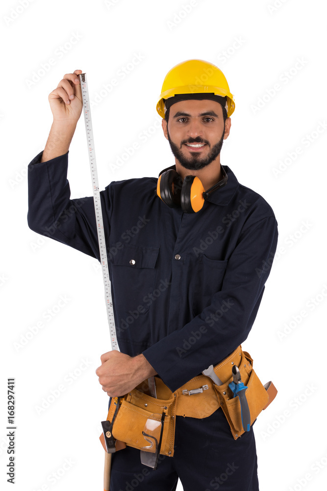 Smiling worker Smiling worker