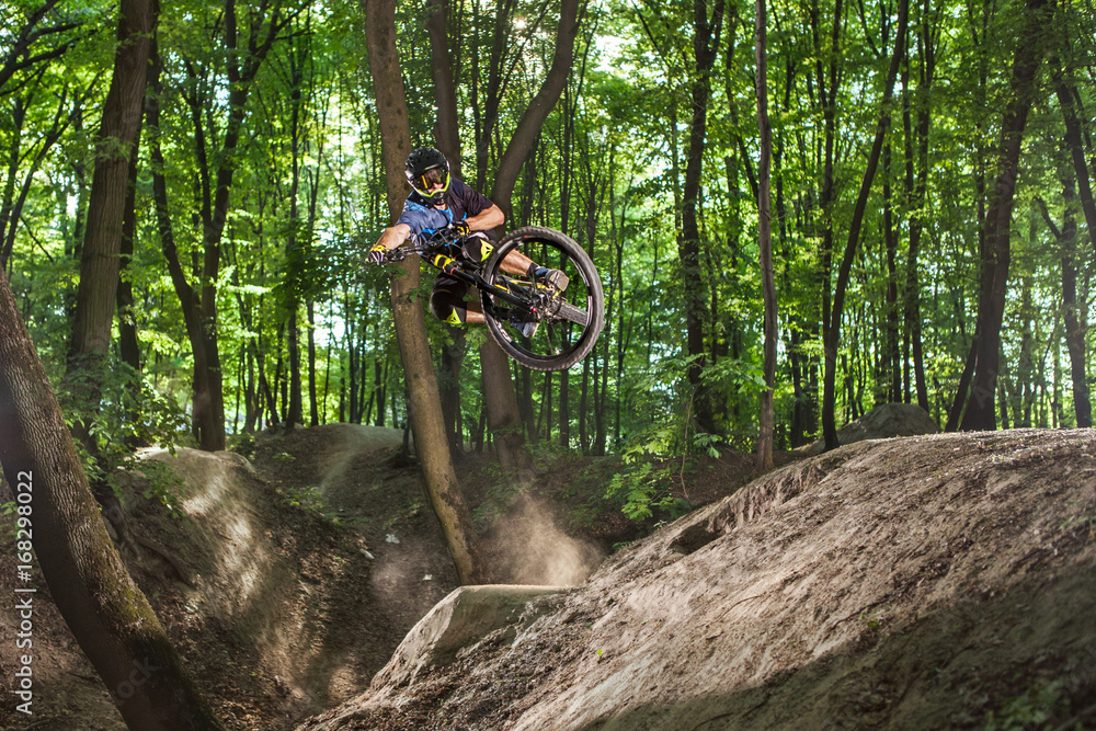 Mountain bike rider