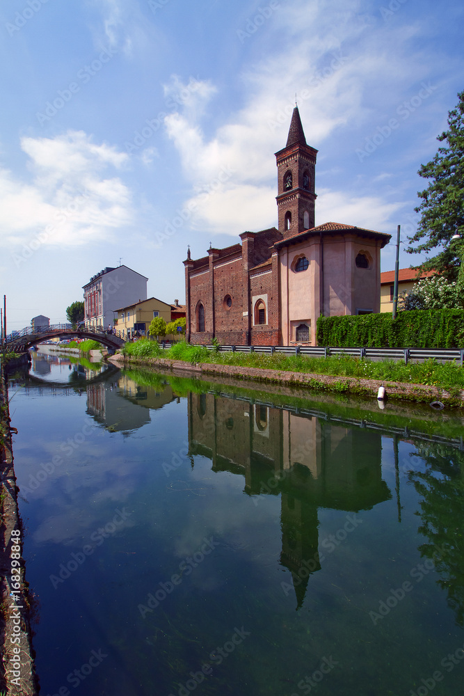 Chiesa di San Cristoforo Milano aviglio Grande Lombardia Italia Church in Milan Lombardy Italy