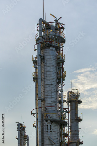 Oil and Gas industrial refinery plant