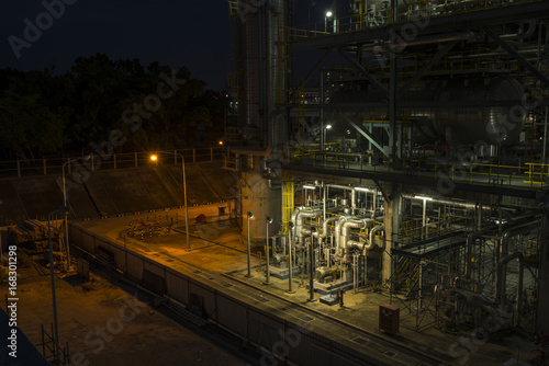 Oil and Gas industrial refinery plant