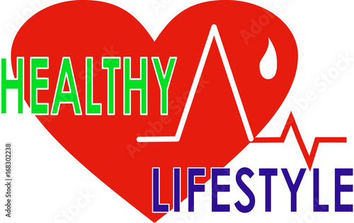 picture promoting a healthy lifestyle.