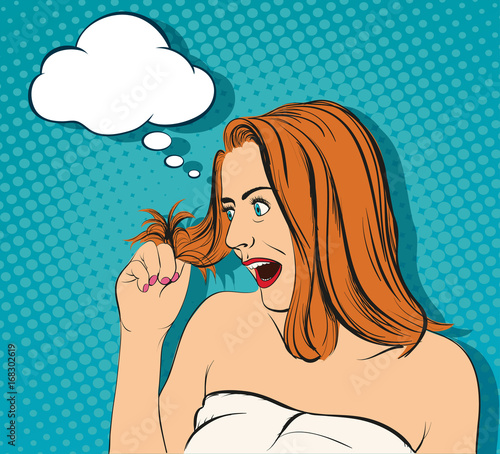 Dandruff and split ends