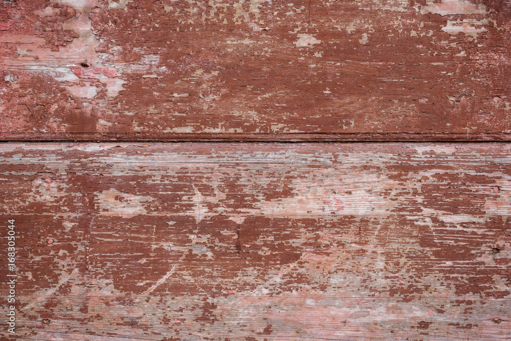 Obraz premium Old painted wood wall - texture or background