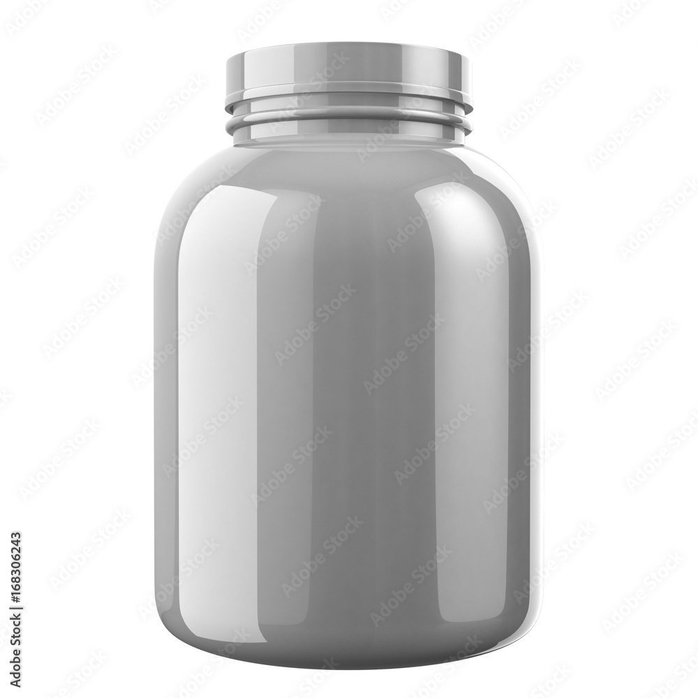 Gray Protien Bottle Gray Protien Bottle