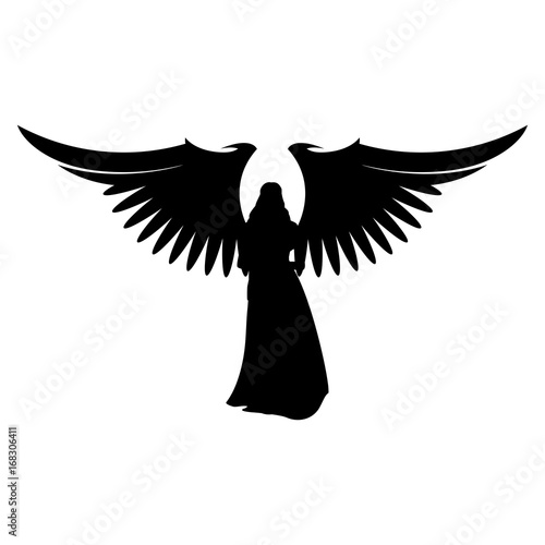 angel silhouette