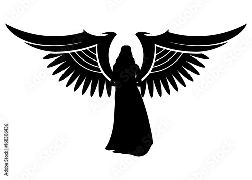 angel silhouette